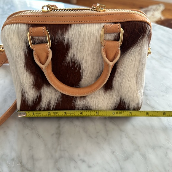 RARE FIND!! MINI BROTHER VELLIES LEATHER AND PONYHAIR BAG! - Picture 9 of 12